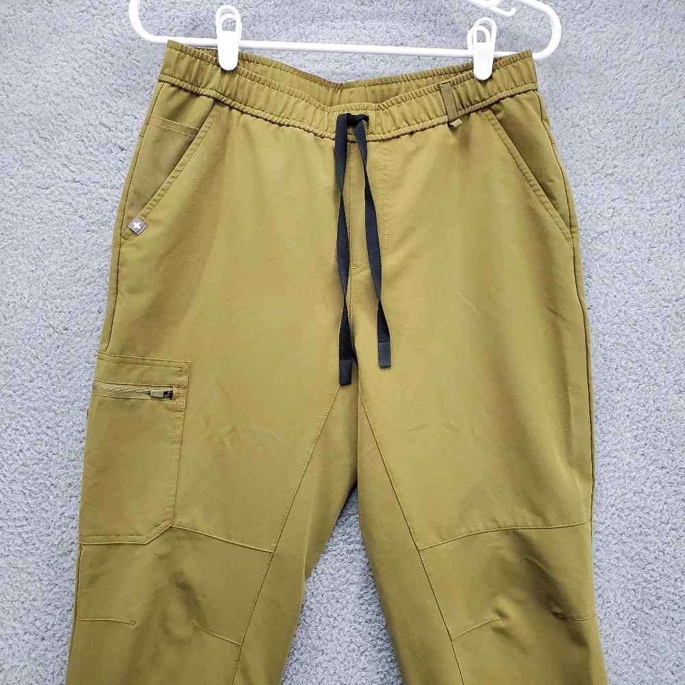 Figs Tansen Jogger Scrub Pants Mens Small Green